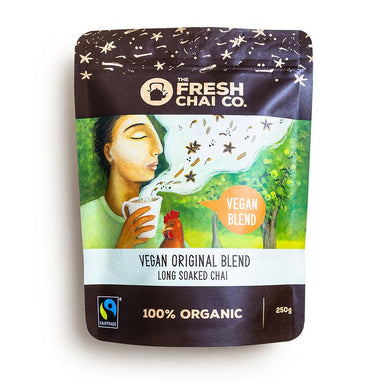the fresh chai co. vegan original blend long soaked chai