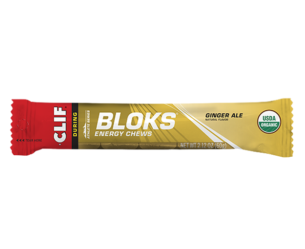 clif bloks energy chews 18 x 60g ginger ale flavor