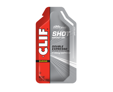 clif shot energy gel double expresso (100mg caffeine) 24x34g