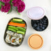 ever eco stainless steel bento snack box 2 compartment