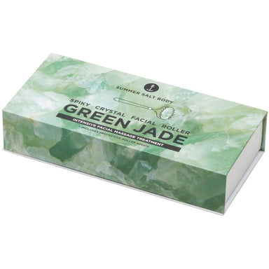 summer salt body crystal facial roller green jade
