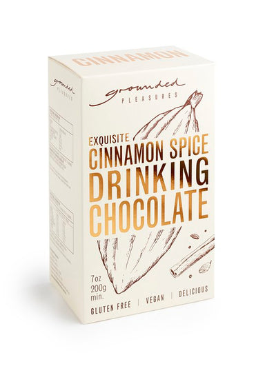 grounded pleasures cinnamon spiced drinking chocolate 200gms