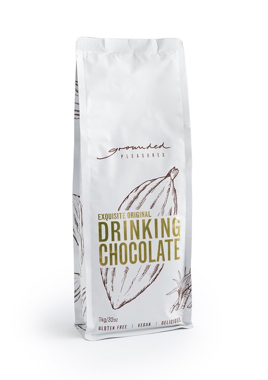 grounded pleasures original drinking chocolate 1kg