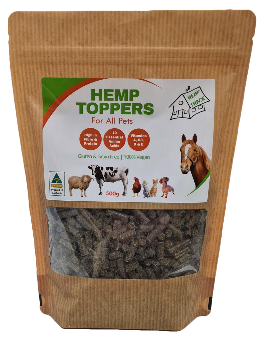 Hemp Snacks Hemp Toppers For All Pets 500g