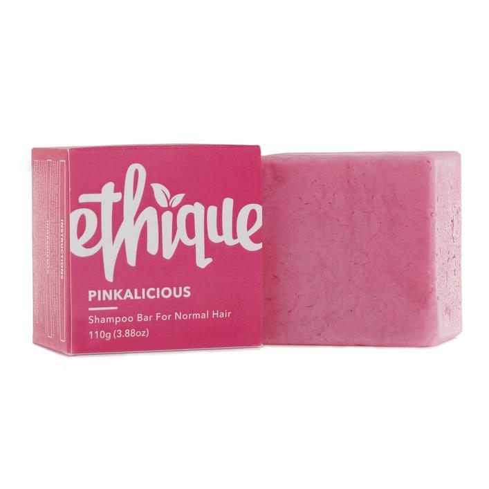 ethique solid shampoo bar pinkalicious - normal hair 110g