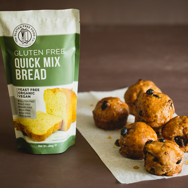 the gluten free food co quick bread mix 480g