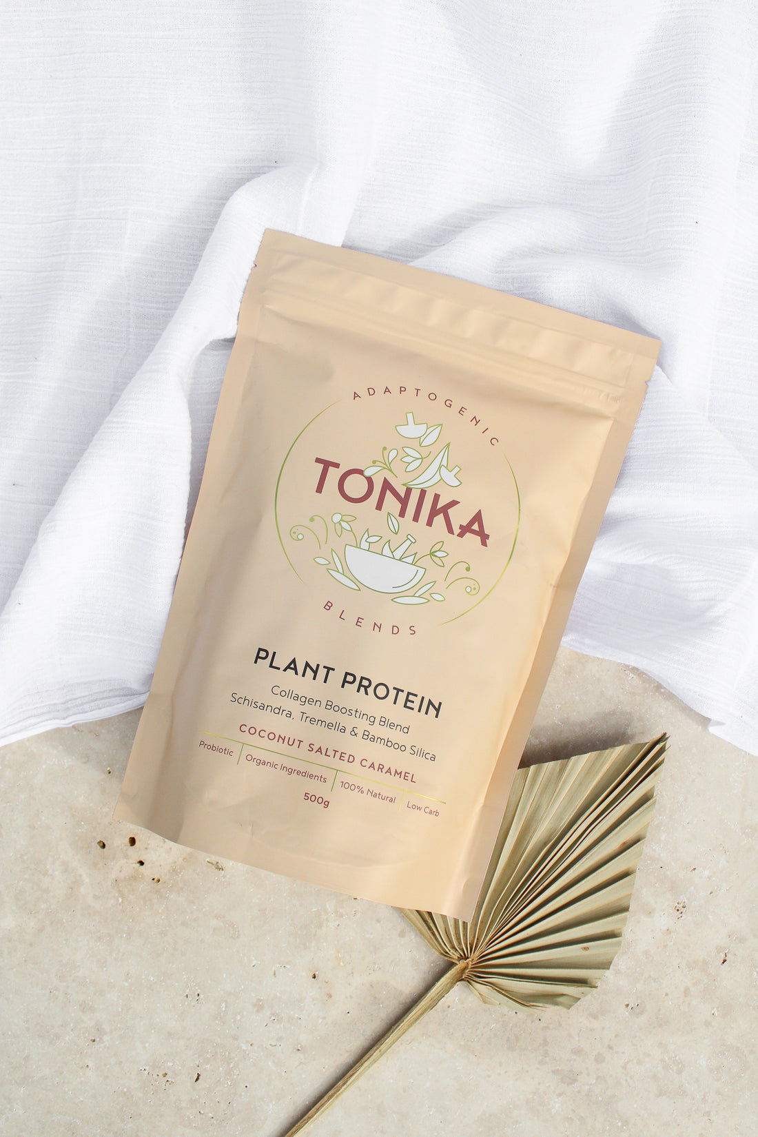 Tonika Plant Protein Coconut Salted Caramel 400g