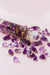 summer salt body essential oil roller with 24k gold sleep - amethyst crystals 10ml