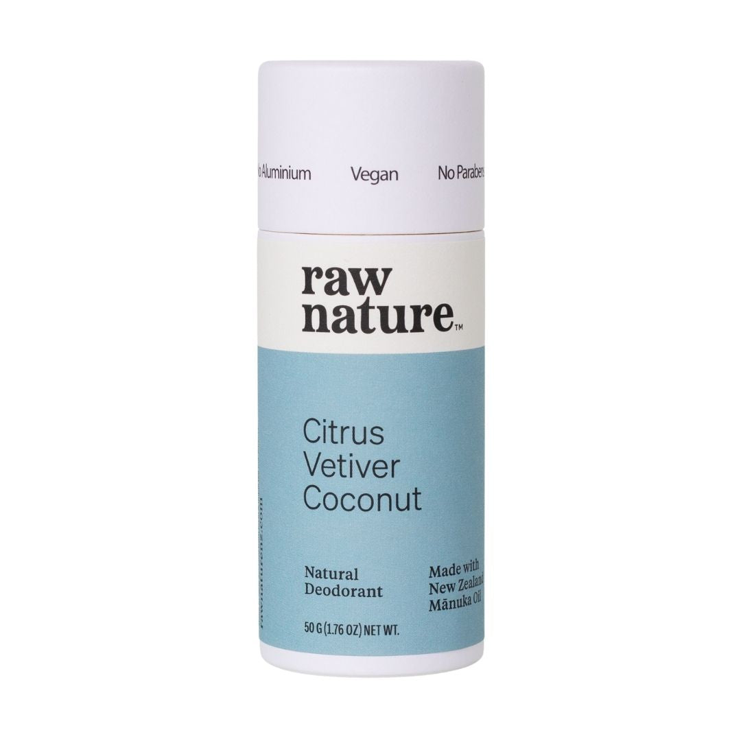 Raw Nature Deodorant Citrus + Vetiver 50g