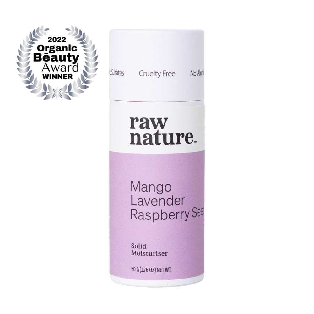 Raw Nature Solid Moisturiser Lavender 50g