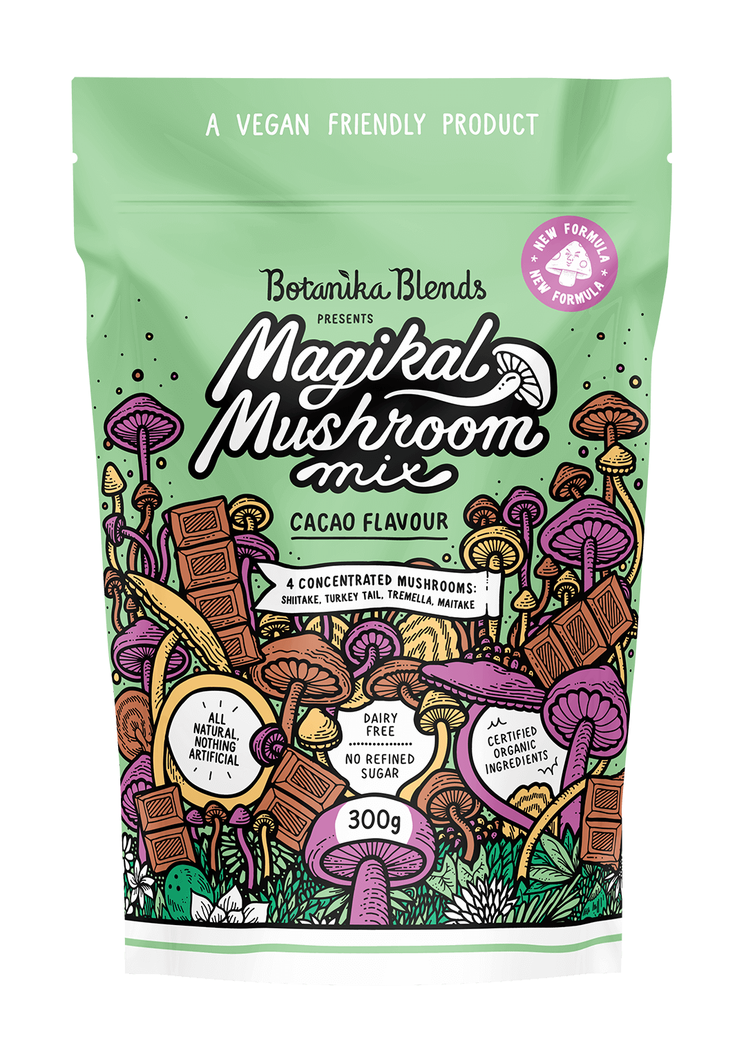 flash sale! botanika blends magikal mushroom mix cacao