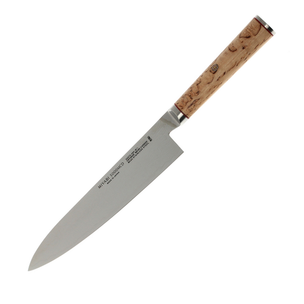 miyabi birchwood 5000mcd gyutoh chef knife 20cm 62505