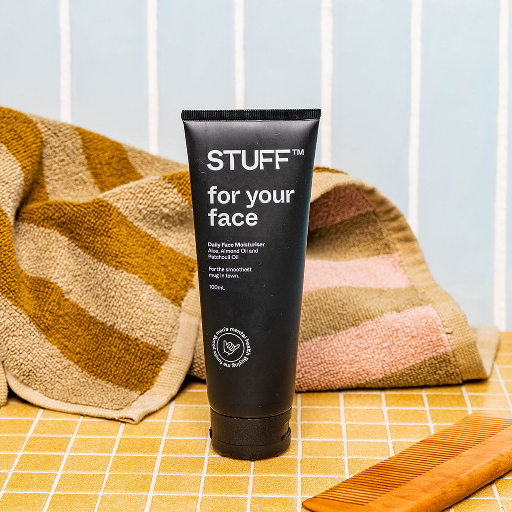 Stuff Face Wash Aloe, Charcoal And Almond Oil 125ml