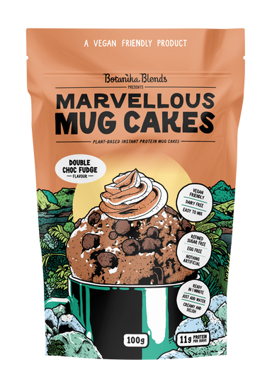 botanika blends marvellous mug cakes double choc fudge 100g