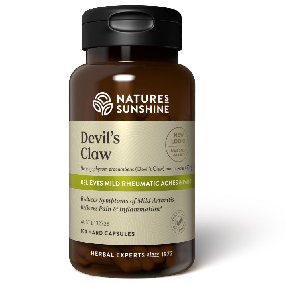 nature's sunshine devil's claw 450mg 100c