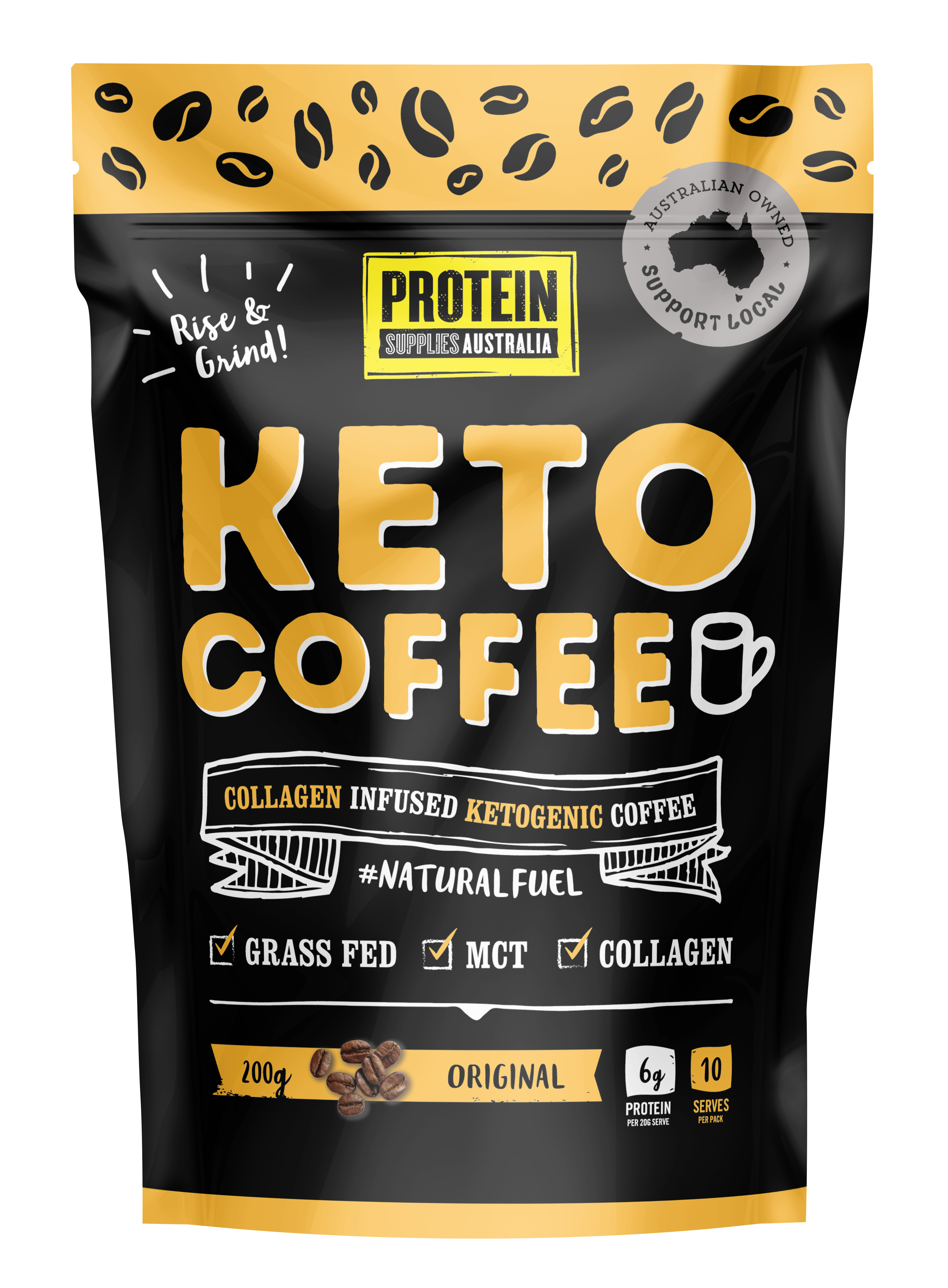 protein supplies australia keto coffee superfood creamer 200g