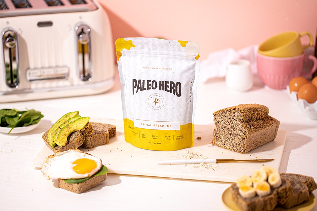 paleo hero primal bread mix 350g