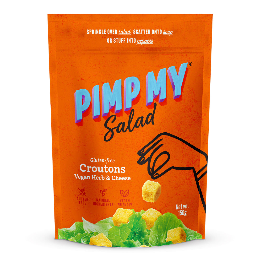 Pimp My Salad Croutons Vegan Herb & Cheese 150g