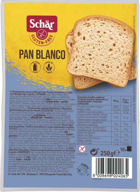 Schar Pan Blanco 250g