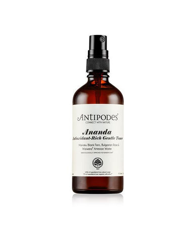 antipodes organic ananda antioxidant-rich gentle toner 100ml