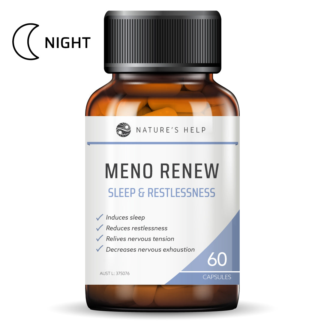 Nature's Help Meno Renew Sleep & Restlessness 60 Caps