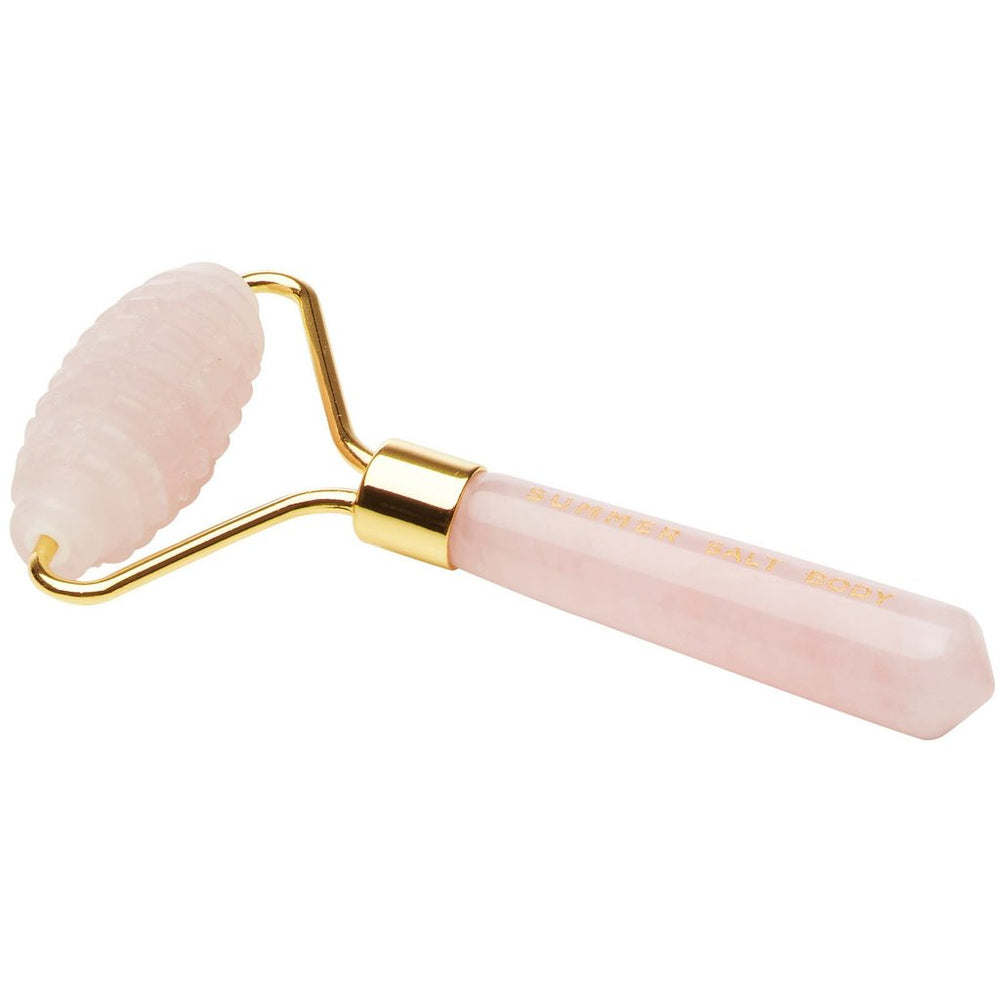 summer salt body crystal facial roller rose quartz