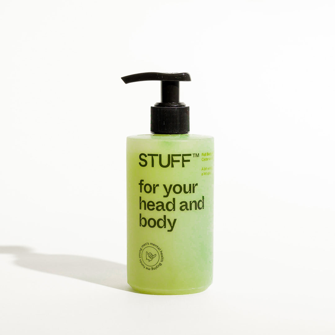 Stuff Shampoo And Body Wash Cedar And Spice 240ml