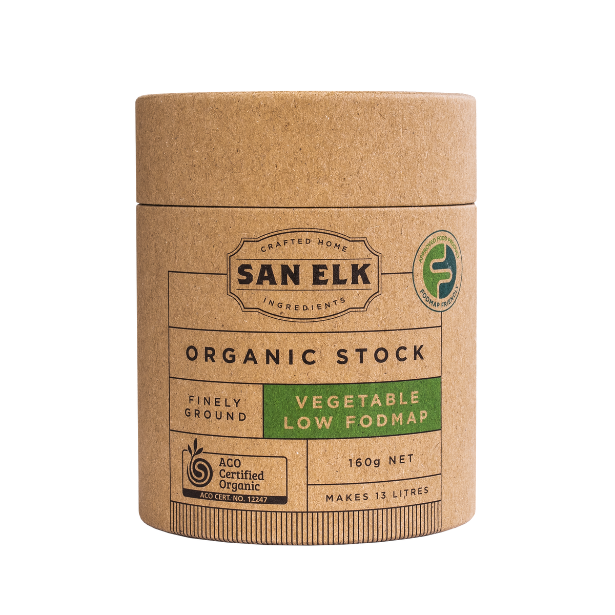 (CLEARANCE!) San Elk Certified Organic Low FODMAP Vegetable Stock