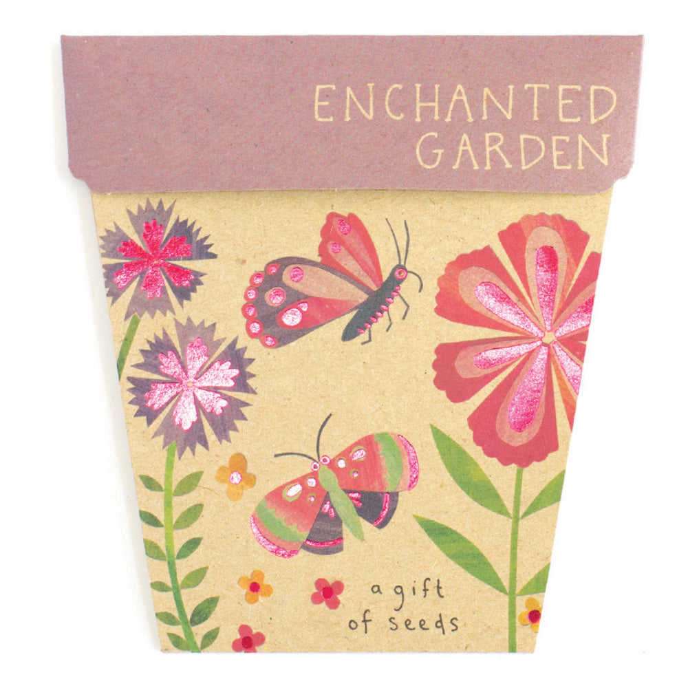 sow 'n sow gift of seeds florals enchanted garden