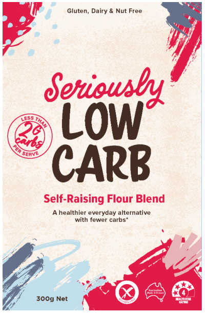 Seriously Low Carb Self-Raising Flour Blend 300g