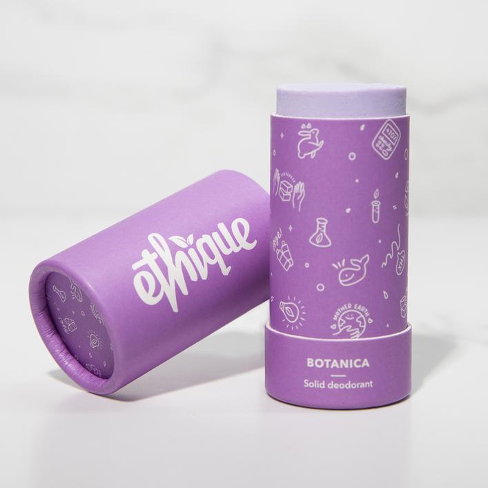 ethique botanica solid deodorant stick - lavender & vanilla (70g)