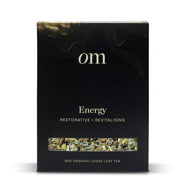 organic merchant energy tea tea box