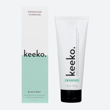 keeko superclean charcoal toothpaste 113g