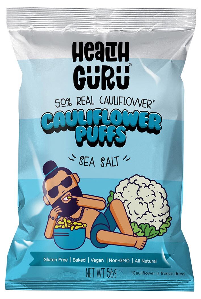 (CLEARANCE!) Health Guru Sea Salt Cauliflower Puffs 56g x 3