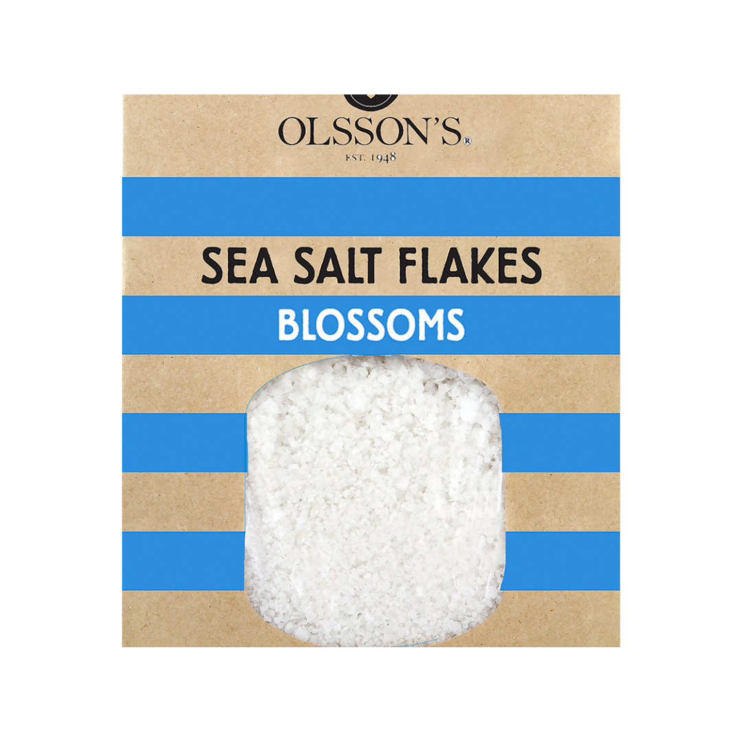 olssons blossoms sea salt flakes 750g