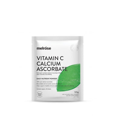 melrose vitamin c calcium ascorbate 8x125g