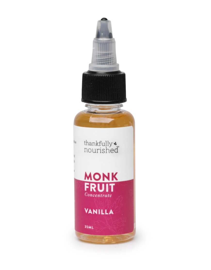 thankfully nourished monk fruit concentrate vanilla 35ml