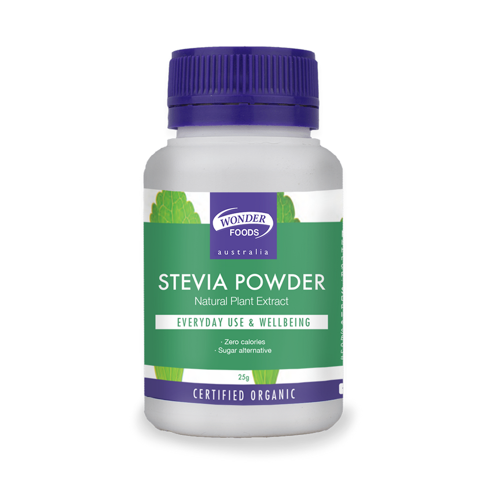 wonder foods stevia powder 25g