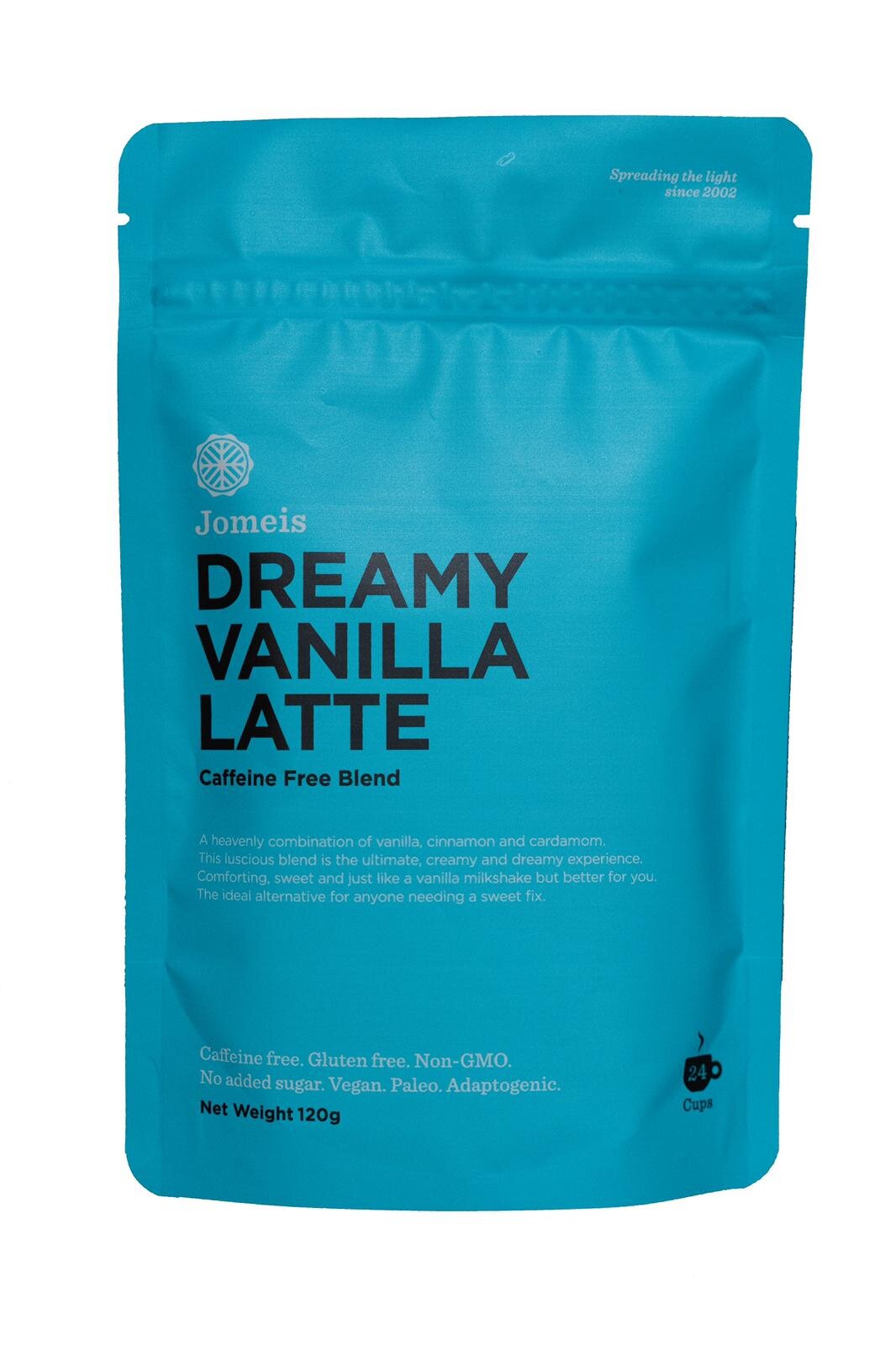 jomeis fine foods dreamy vanilla latte 120g