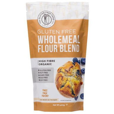 the gluten free food co wholemeal flour blend mix 400g