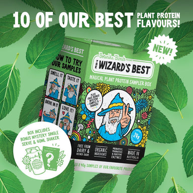 botanika blends the wizard's best plant protein sampler box 10x40g
