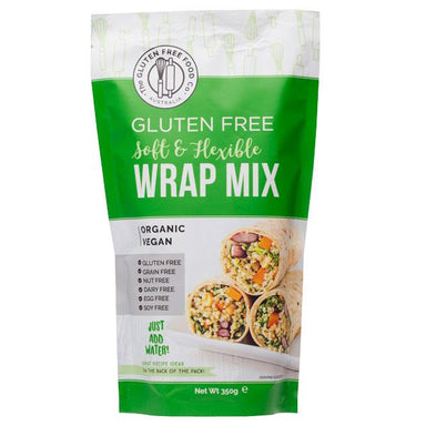 the gluten free food co soft & flexible wrap mix