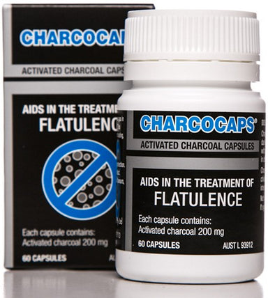 charco activated charcoal caps 200mg 60c