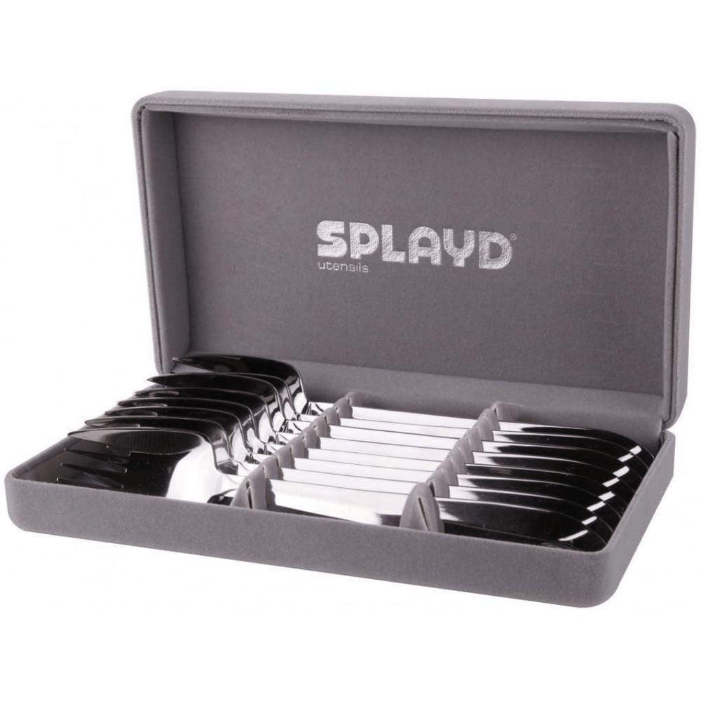 splayd luxury stainless steel mirror set of 8