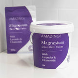 Amazing Oils Health & Beauty Amazing Oils Magnesium Sleep Bath Flakes with Lavender & Chamomile