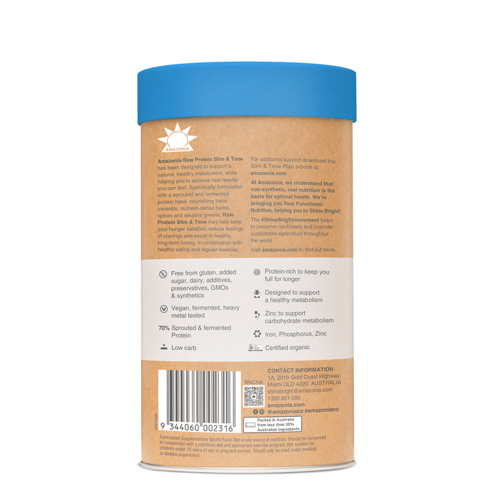 Amazonia Protein Powder Amazonia Raw Protein Slim & Tone Triple Chocolate