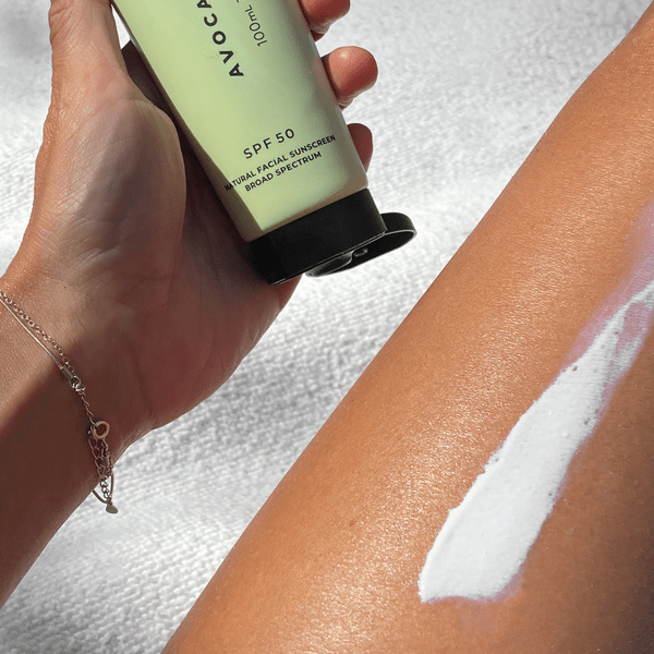 Avocado Zinc Skin Care Avocado Zinc SPF50 Natural Physical Sunscreen 100ml