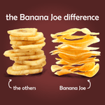 Banana Joe Snack Foods Banana Joe Banana Chips Hickory BBQ 6x46.8g