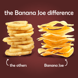 Banana Joe Snack Foods Banana Joe Banana Chips Hickory BBQ 6x46.8g