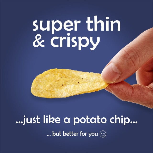 Banana Joe Snack Foods Banana Joe Banana Chips Sea Salt 6x46.8g